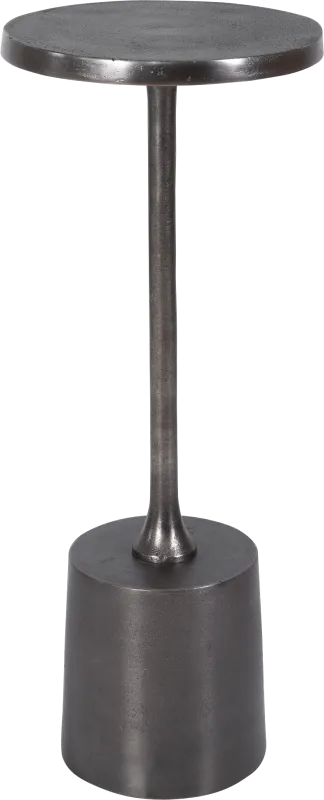 Lilnez Silver Accent Table
