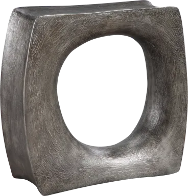 Collis Silver Accent Table