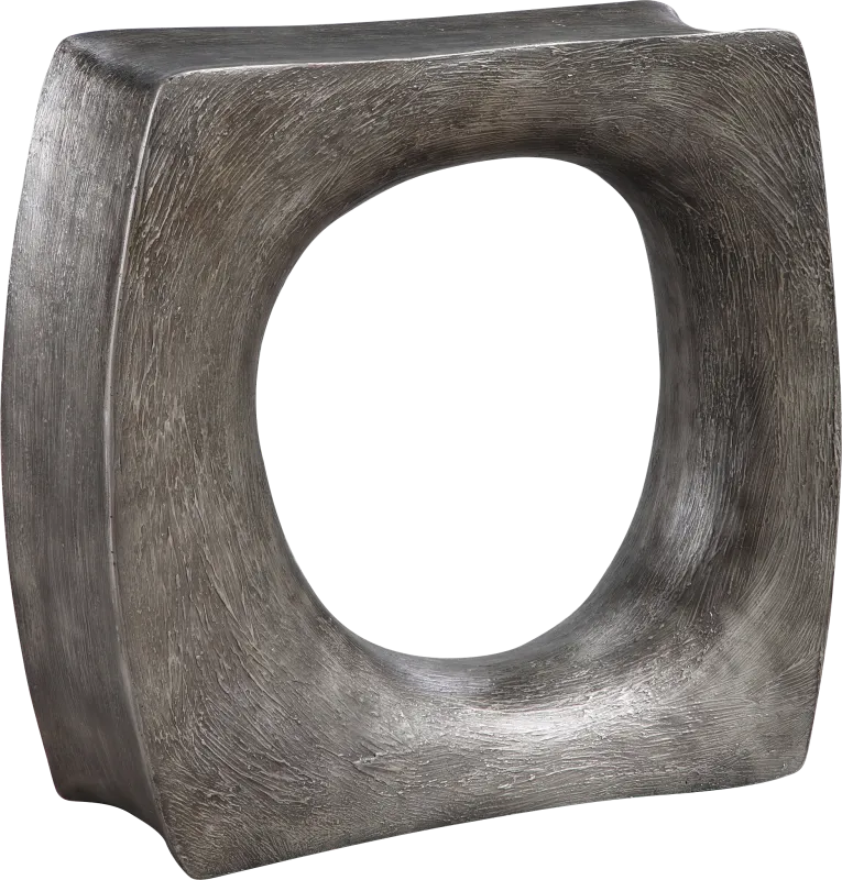 Collis Silver Accent Table