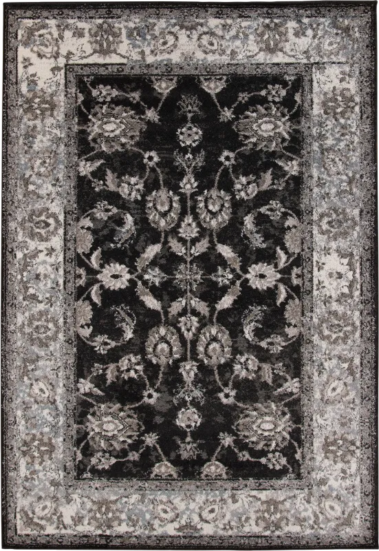 Amshall Black 7'9 x 9'9 Rug