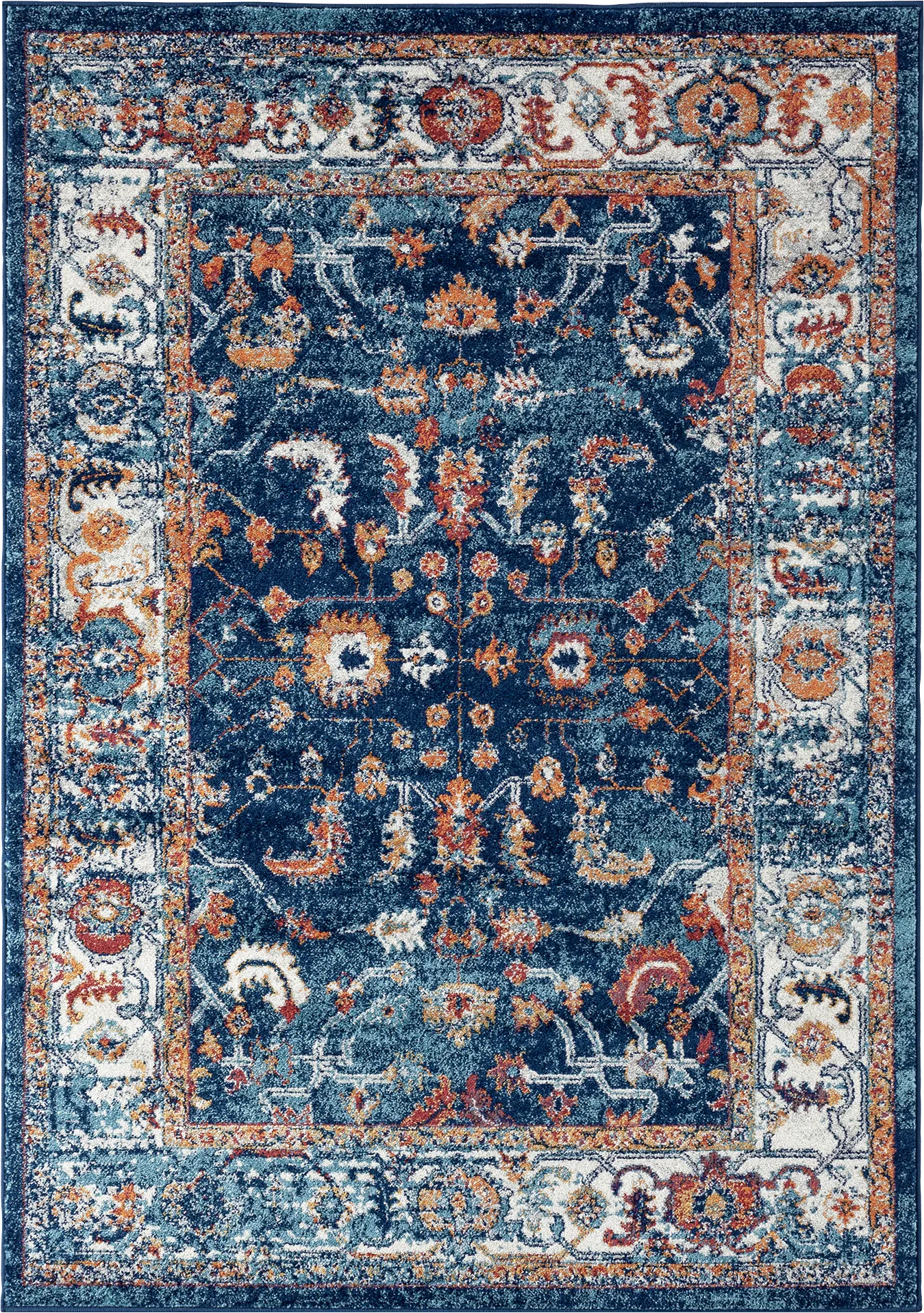 Mulmeda Blue 5' x 7'6 Rug - Thumbnail - Image 1