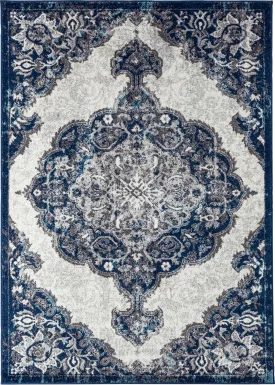 Hudtane Navy 7'9 x 9'9 Rug