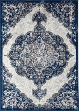 Hudtane Navy 7'9 x 9'9 Rug