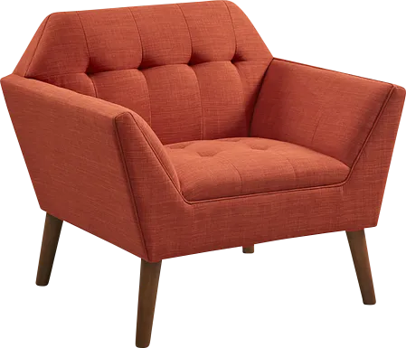 Carrere Red Accent Chair