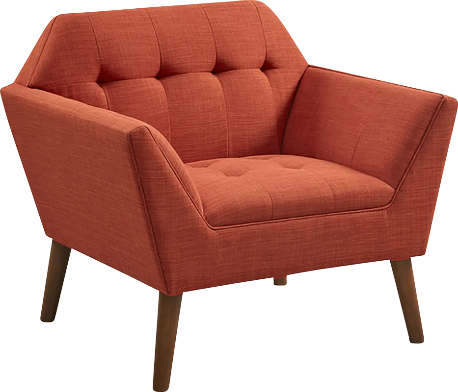 Carrere Red Accent Chair