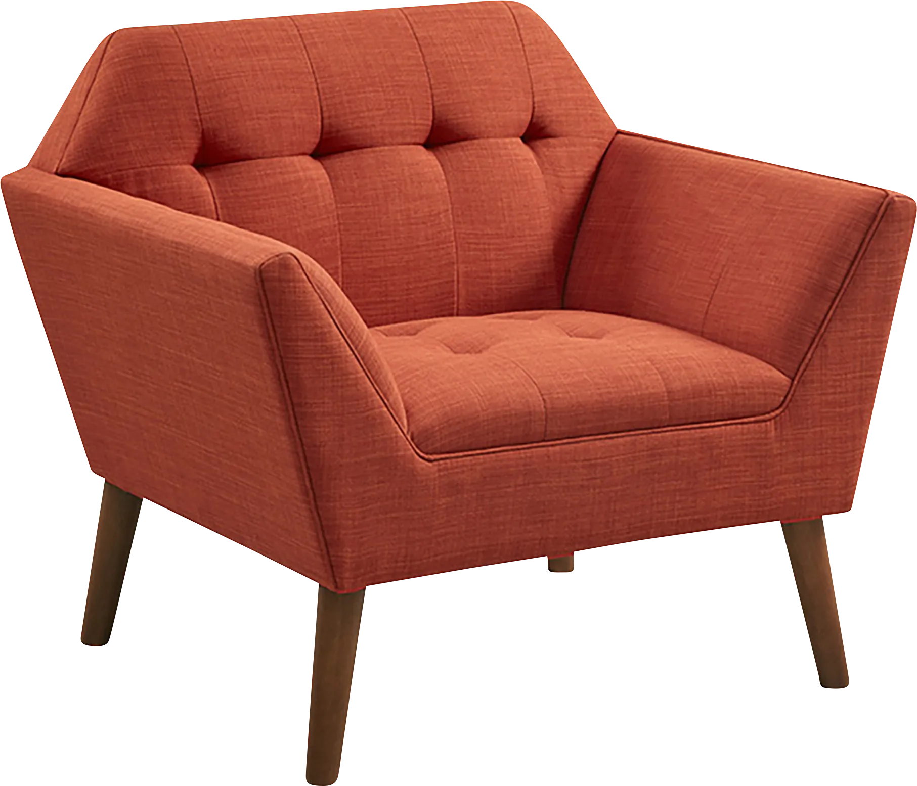 Carrere Red Accent Chair - Image 1