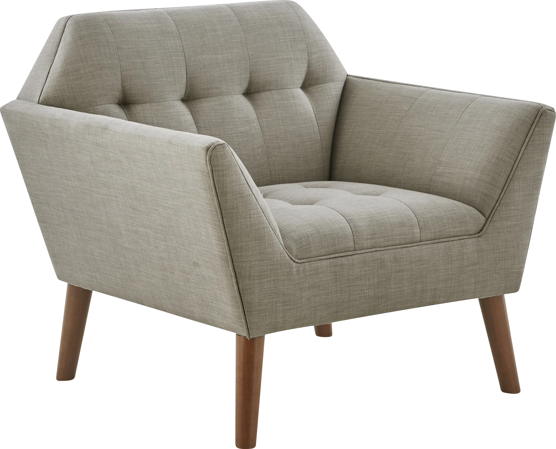 Carrere Light Gray Accent Chair - Thumbnail - Image 1