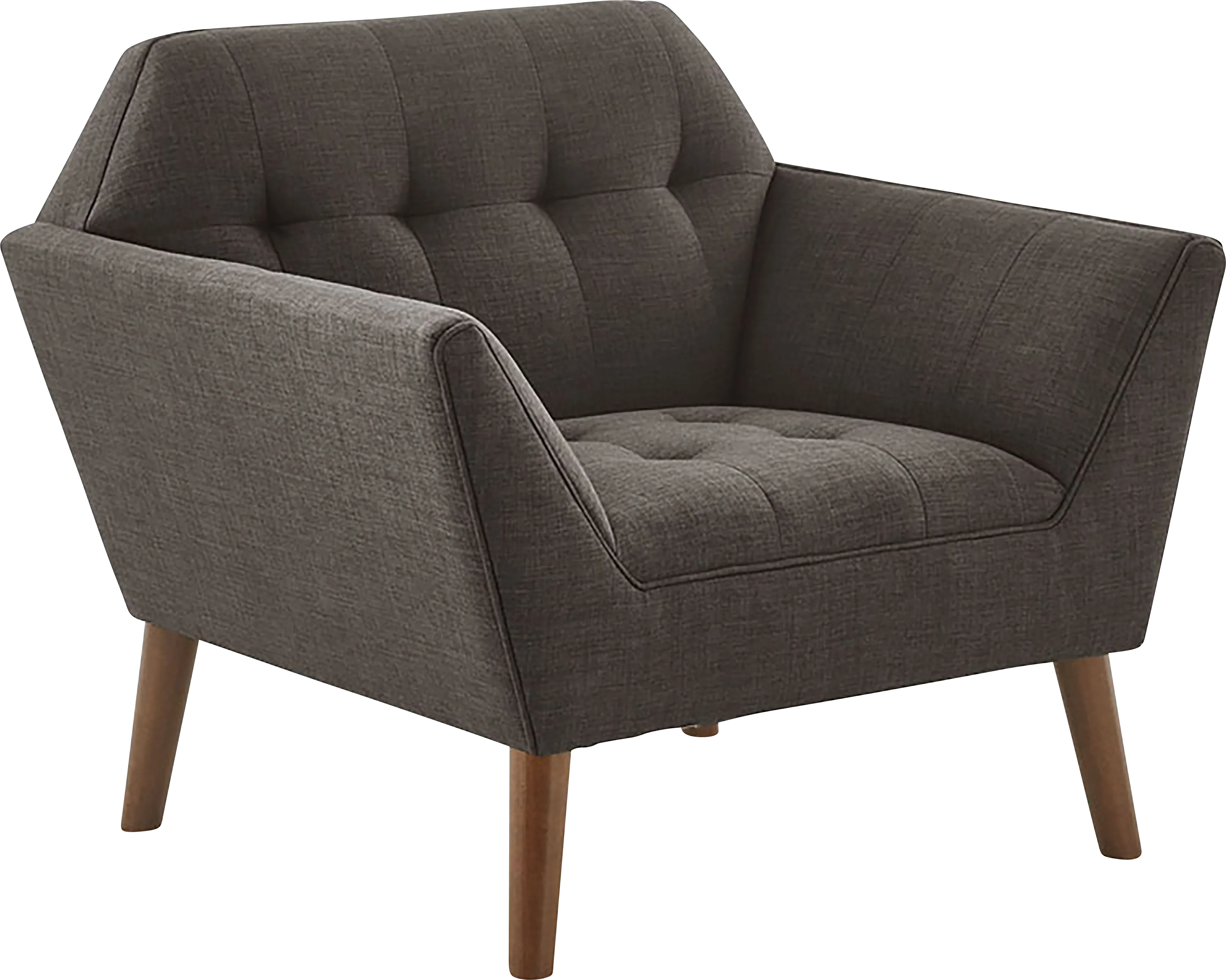 Carrere Charcoal Accent Chair - Thumbnail - Image 1