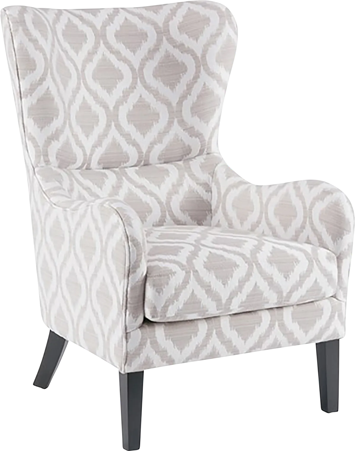 Fitzhenery White Accent Chair - Image 1