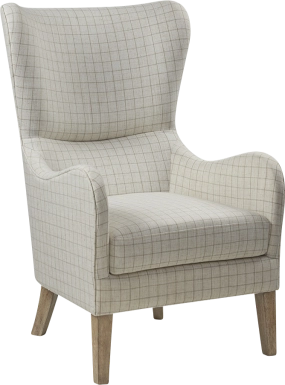 Fitzhenry Beige Accent Chair