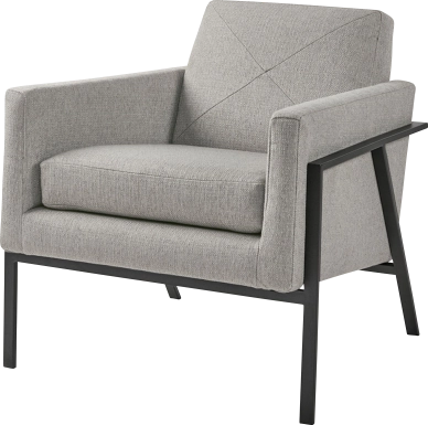 Genoa Way Gray Accent Chair