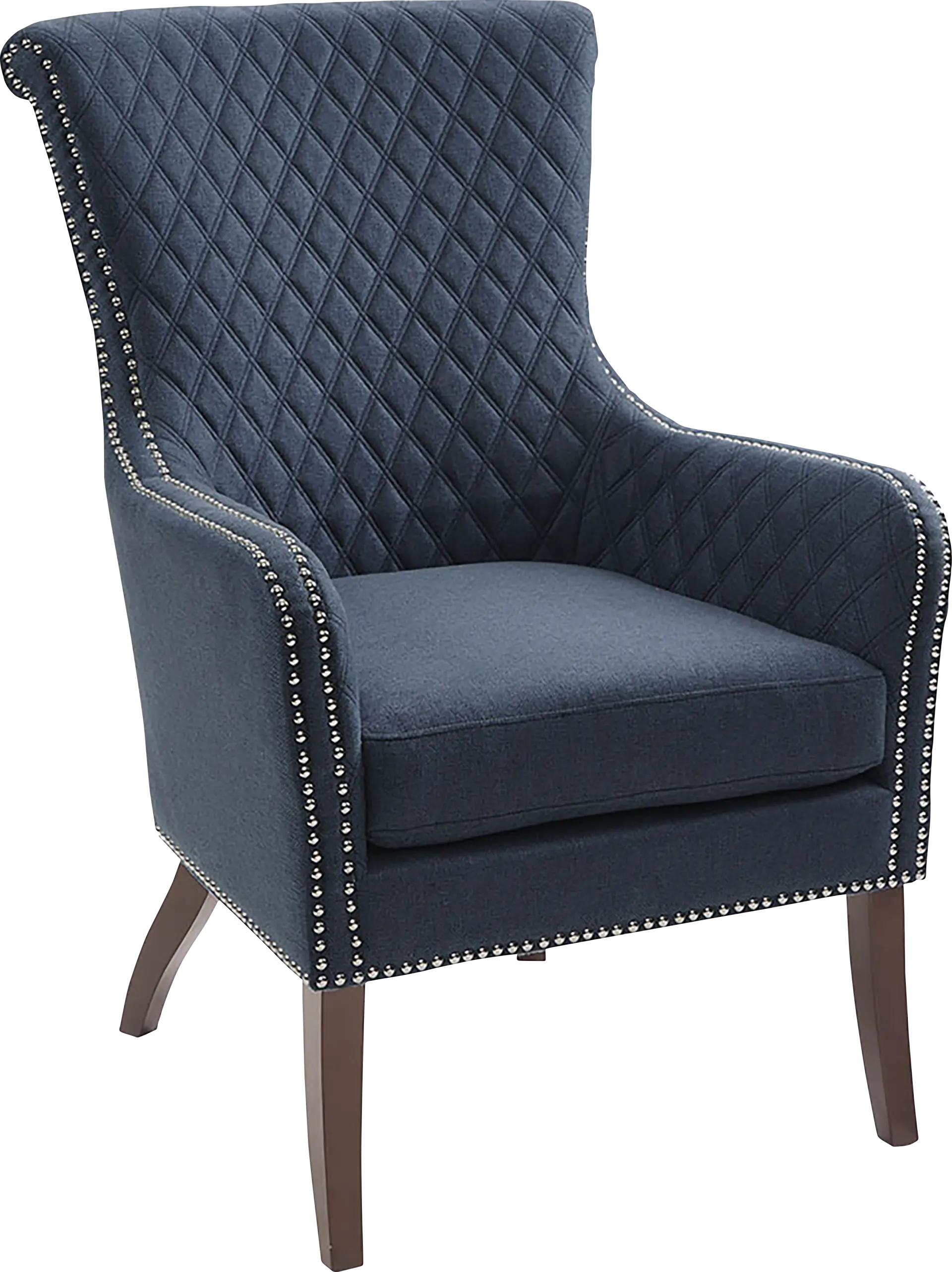 Hisey Blue Accent Chair