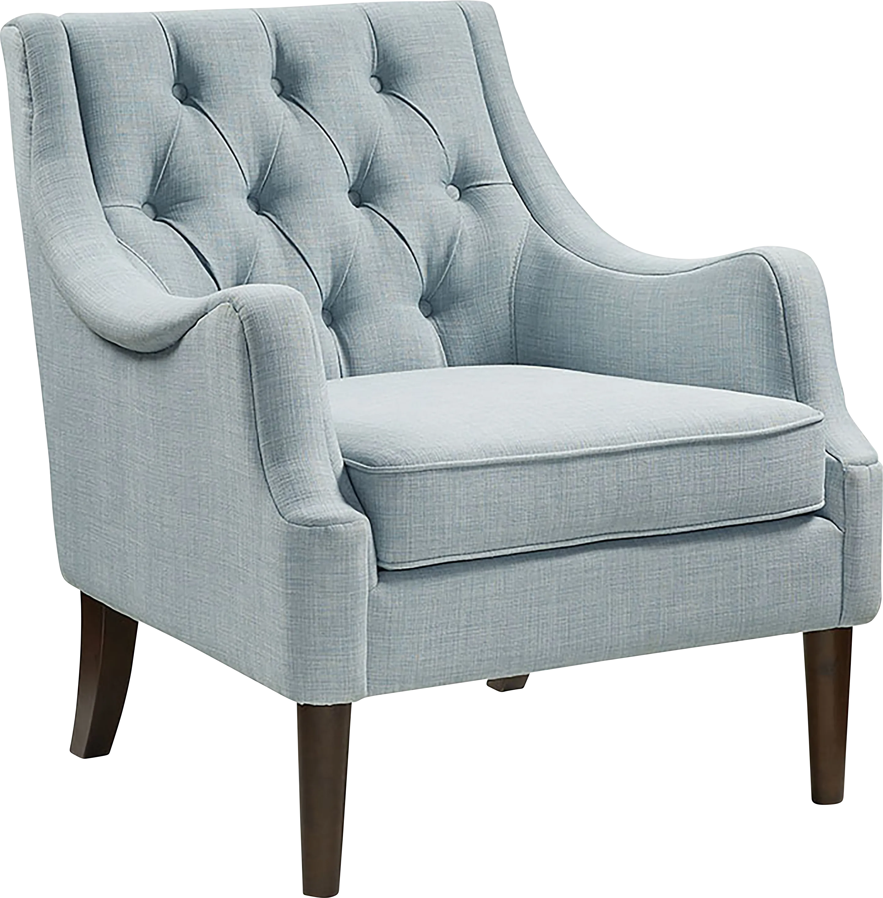 Caravatta Blue Accent Chair - Thumbnail - Image 1