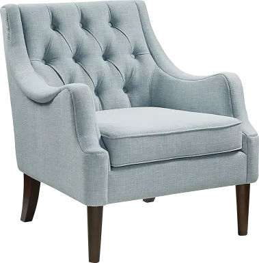 Caravatta Blue Accent Chair