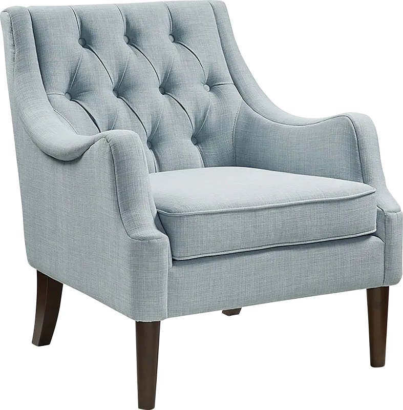 Caravatta Blue Accent Chair