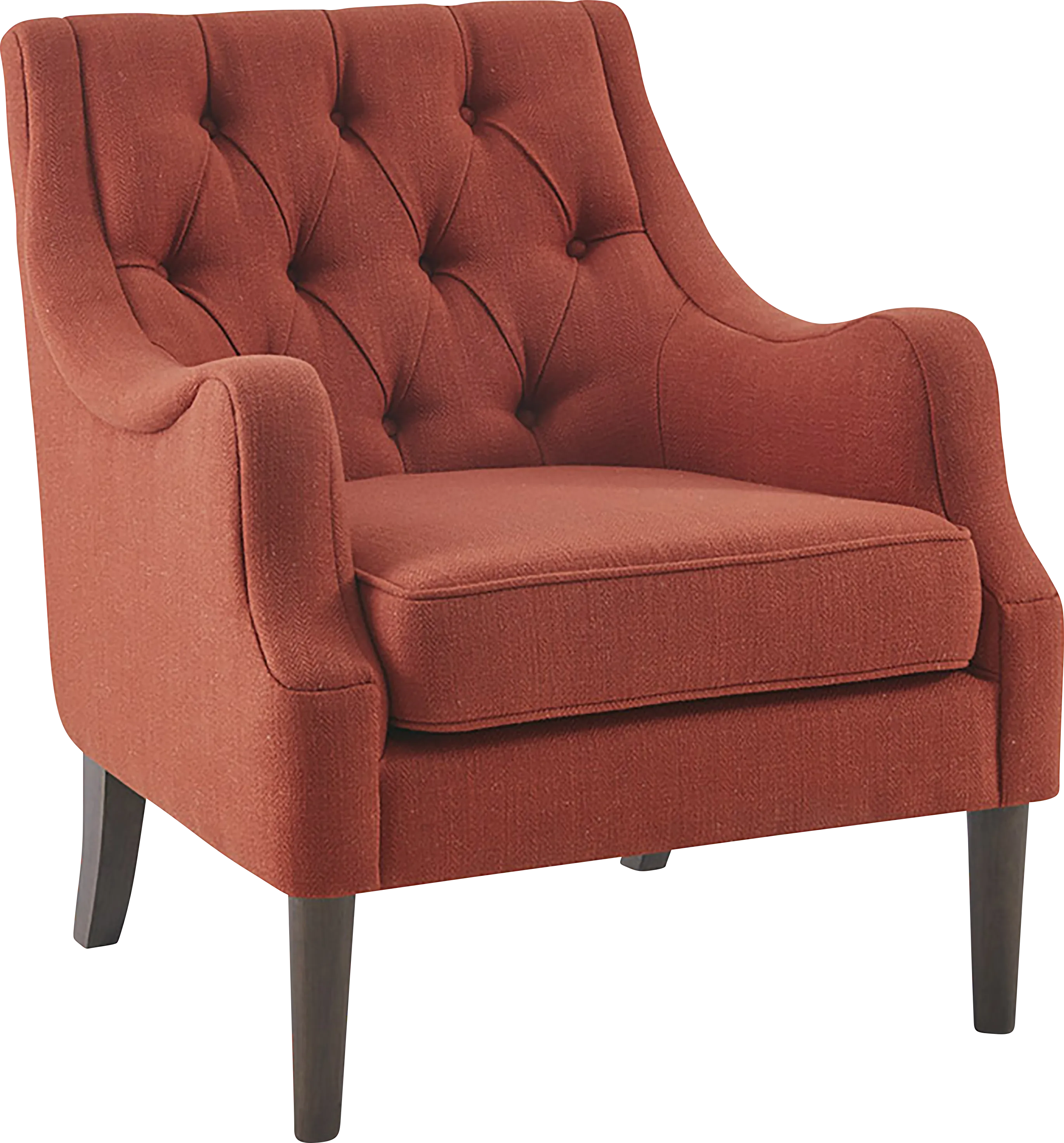 Caravatta Red Accent Chair - Thumbnail - Image 1