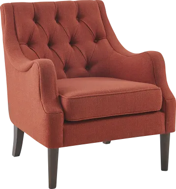 Caravatta Red Accent Chair