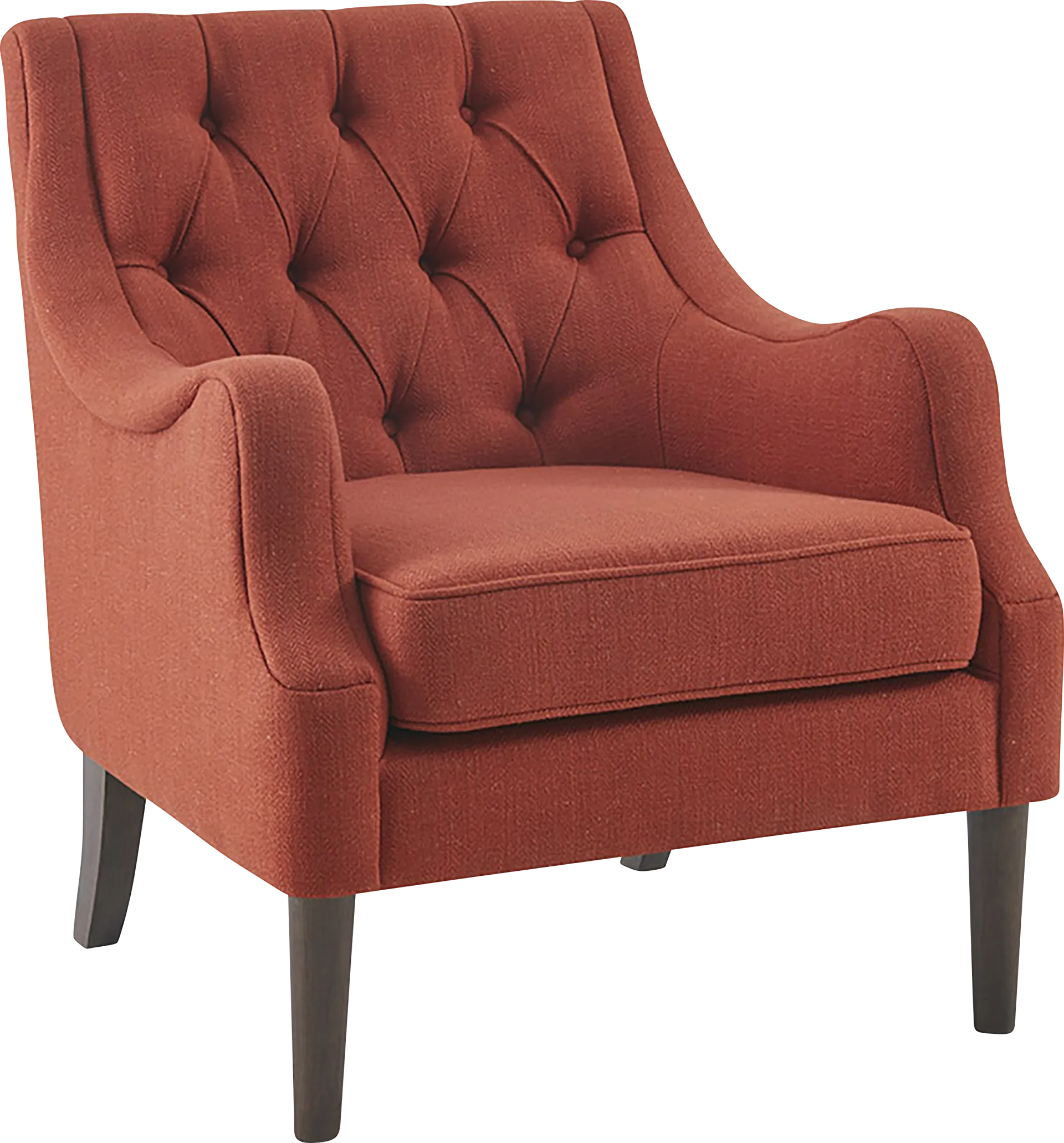 Caravatta Red Accent Chair - Image 1