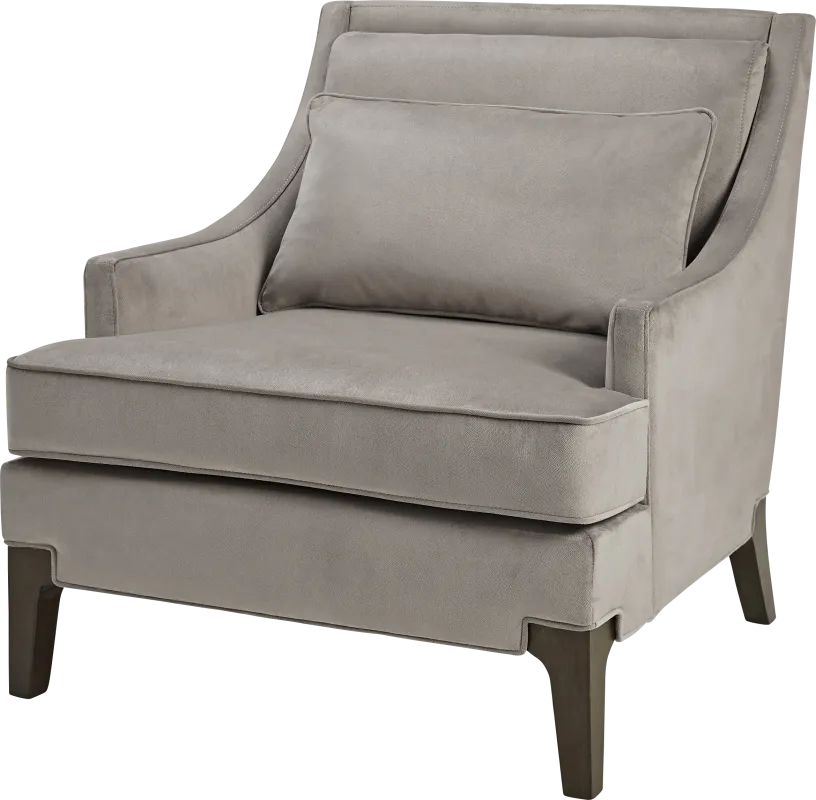 Retta Gray Accent Chair