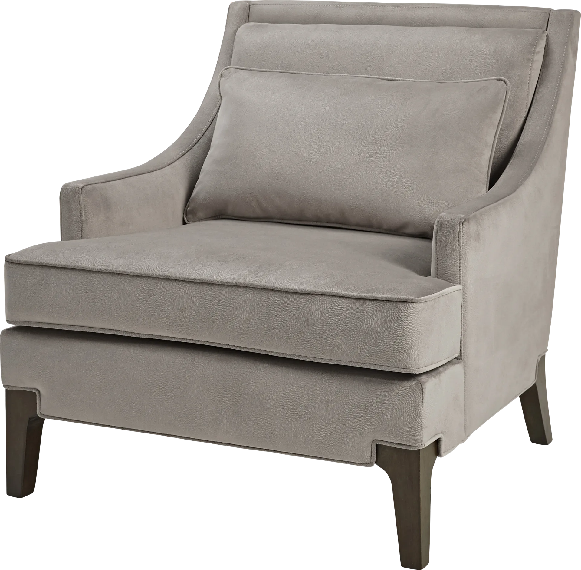 Retta Gray Accent Chair - Image 1