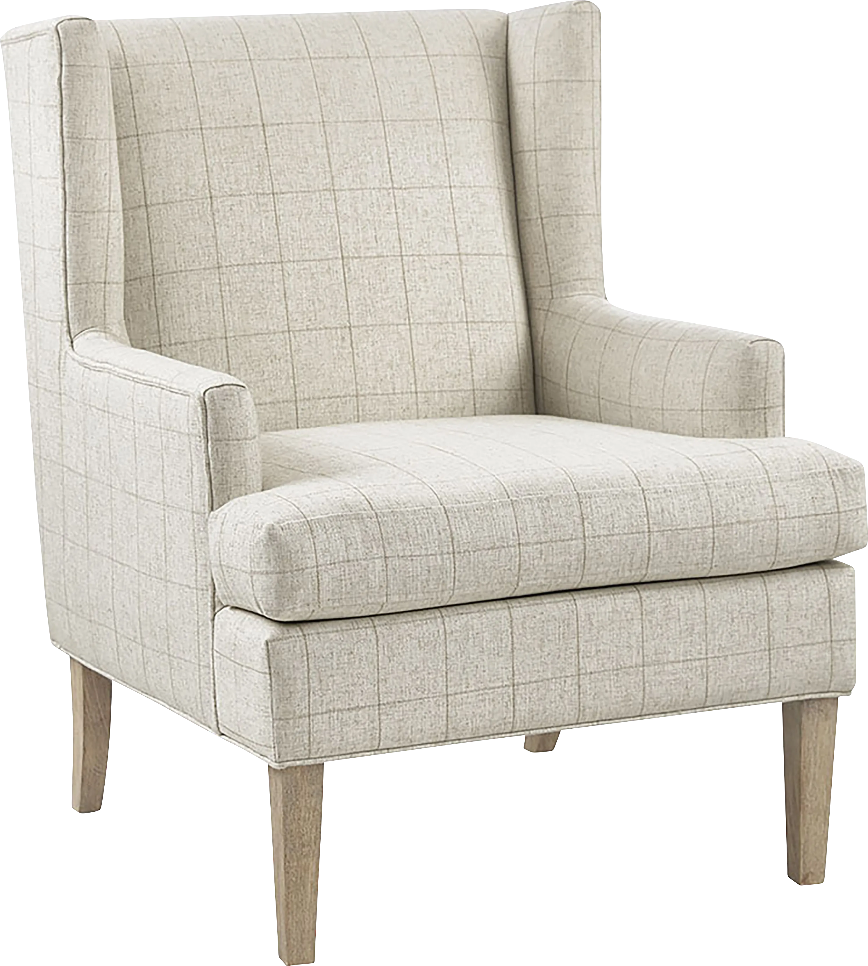 Raum Beige Accent Chair - Thumbnail - Image 1