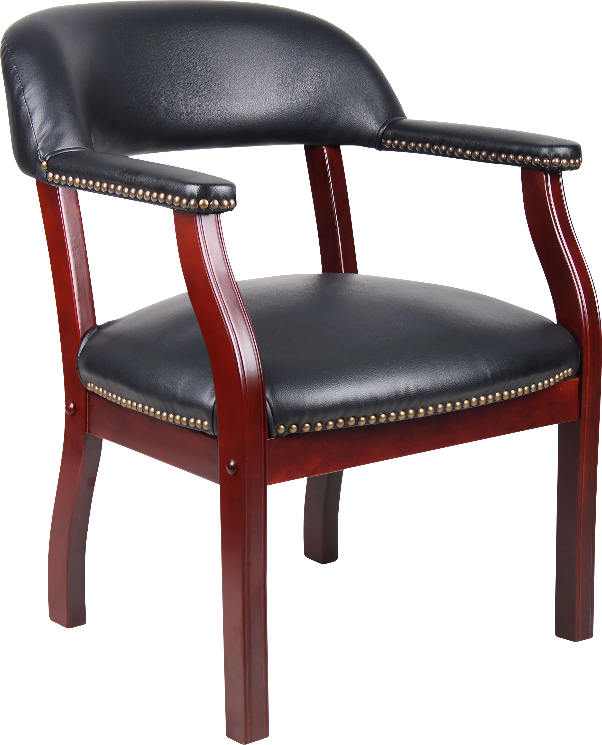 Byres Black Desk Chair - Thumbnail - Image 1