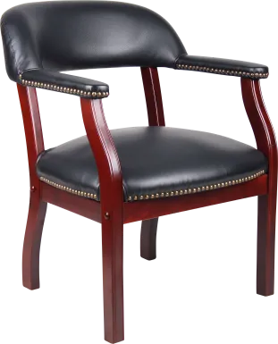 Byres Black Desk Chair