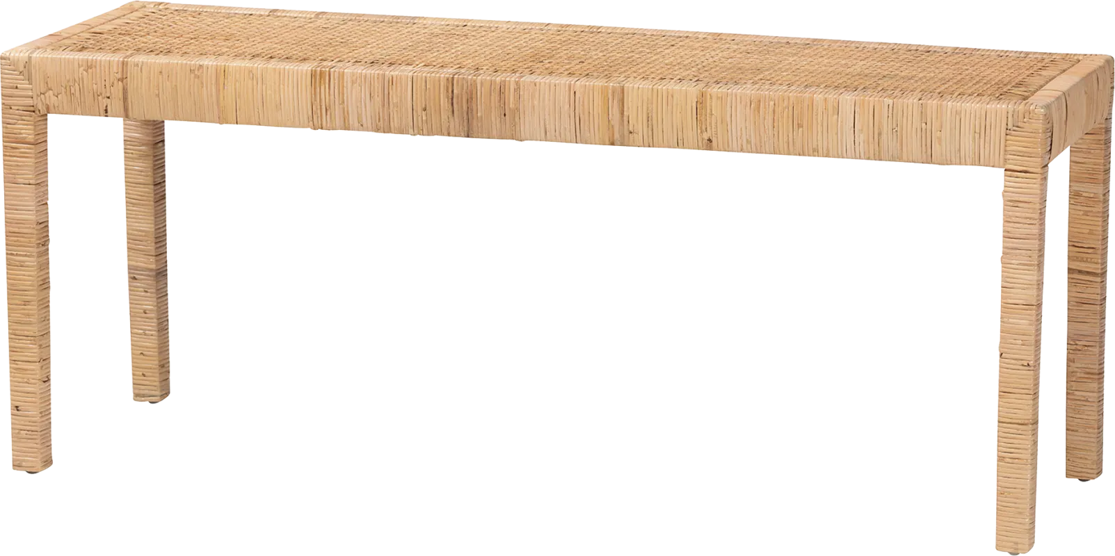 Ackerly Brown Long Bench