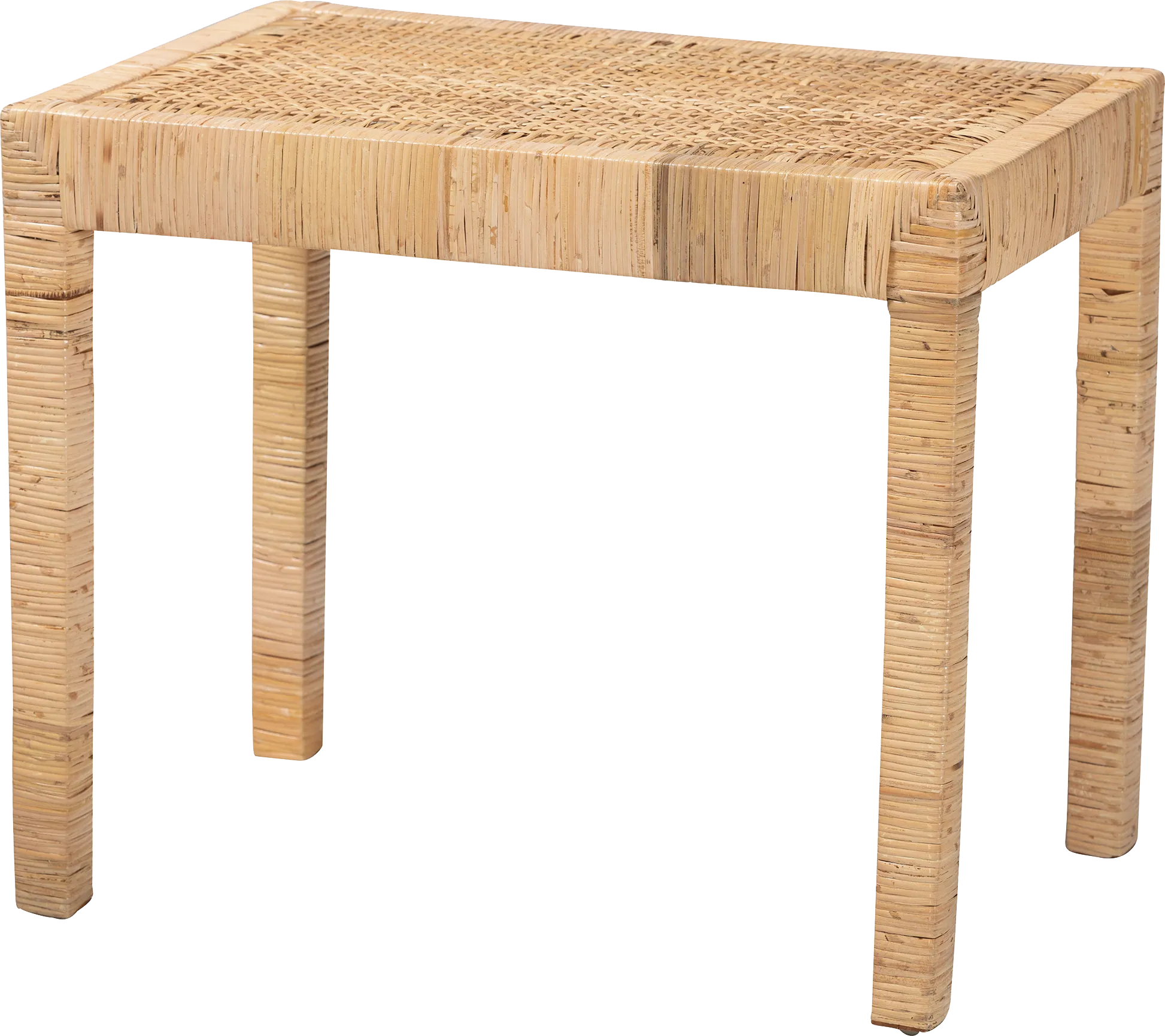 Ackerly Brown Short Bench - Thumbnail - Image 1