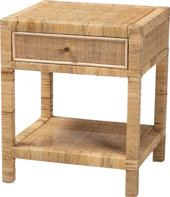 Ackerly Brown Nightstand