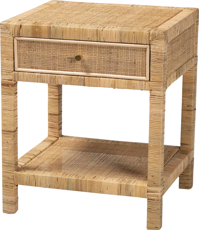Ackerly Brown Nightstand