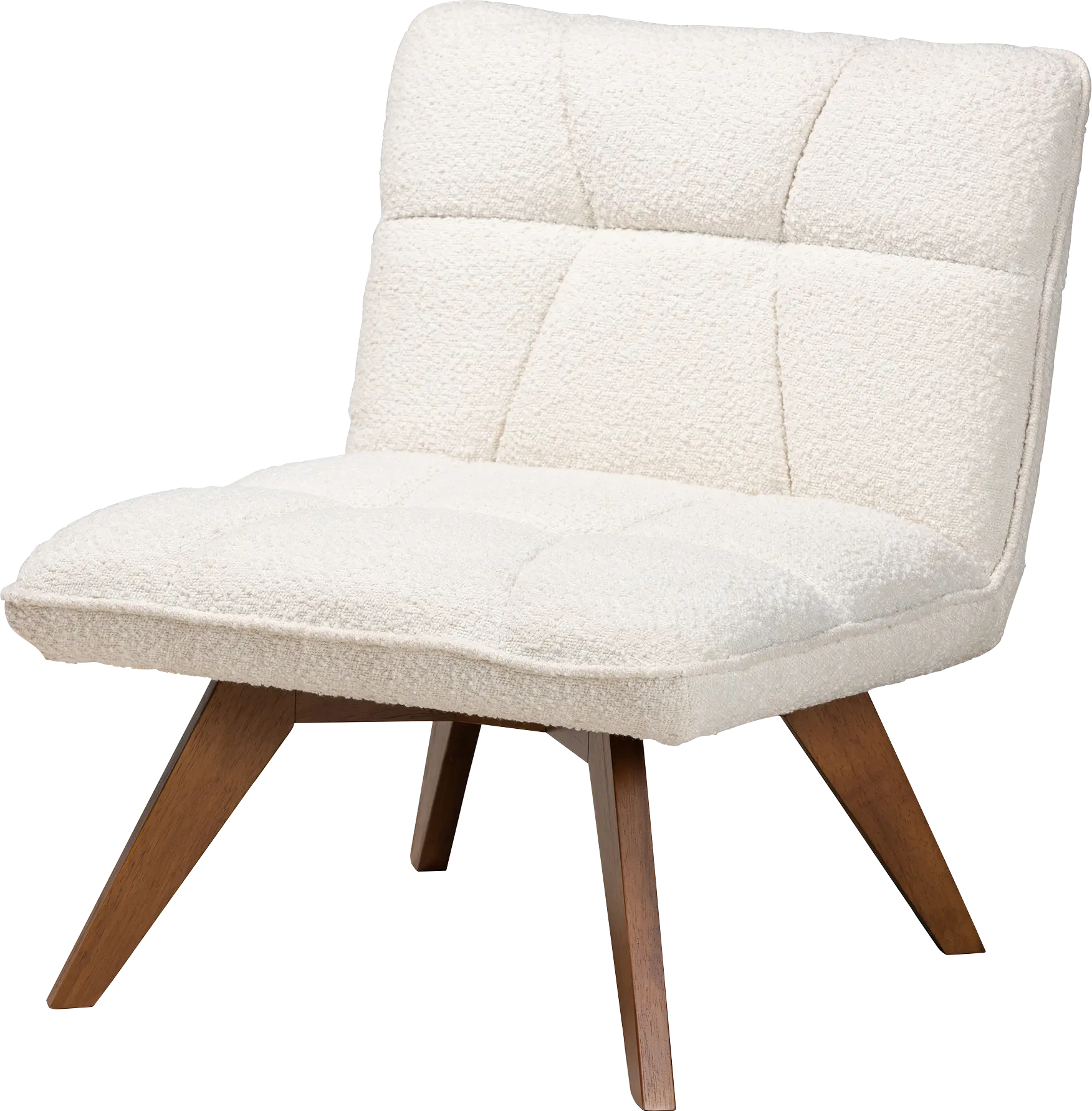 Stegen White Accent Chair