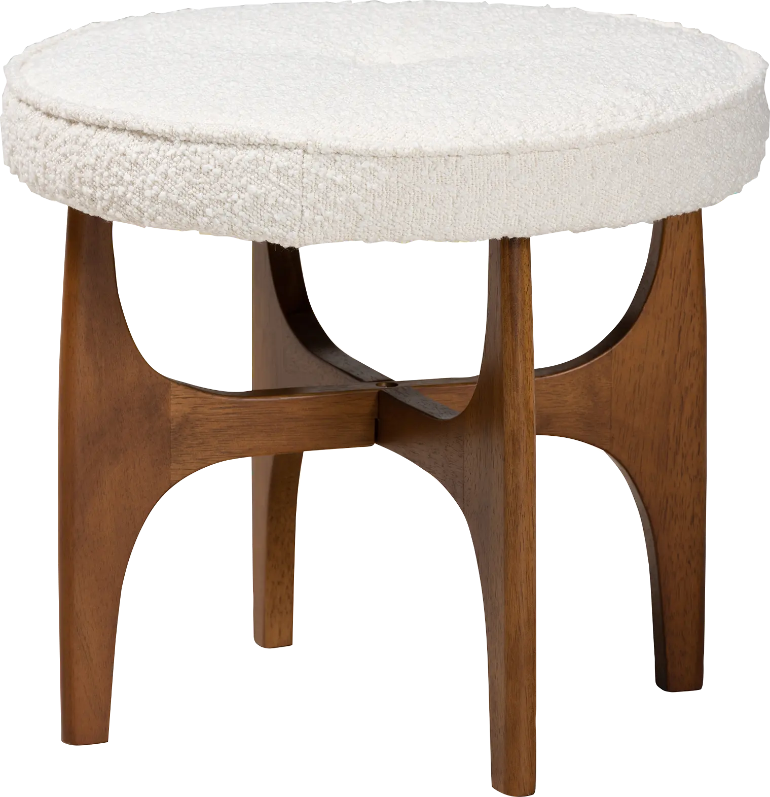 Maule Brown Ottoman