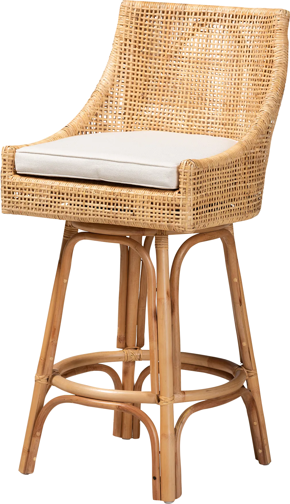 Eccles Brown Barstool - Thumbnail - Image 1
