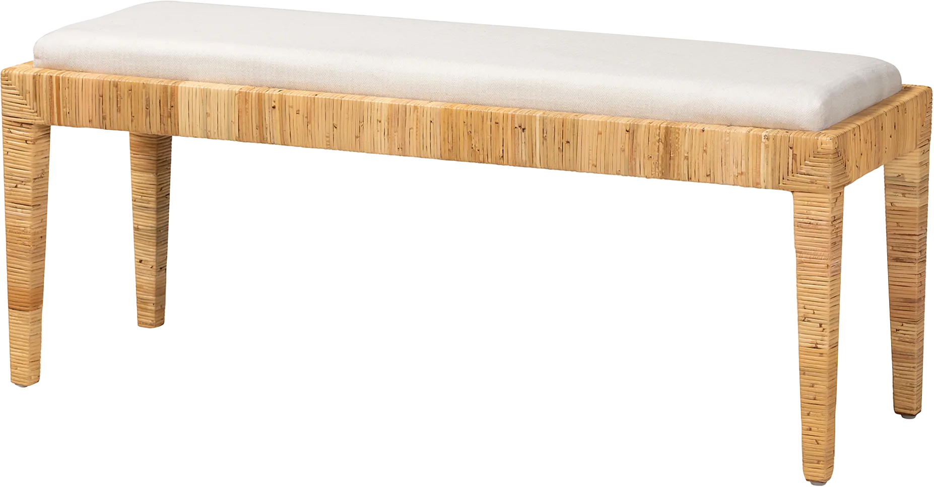 Fonnesbeck Brown Long Bench - Thumbnail - Image 1