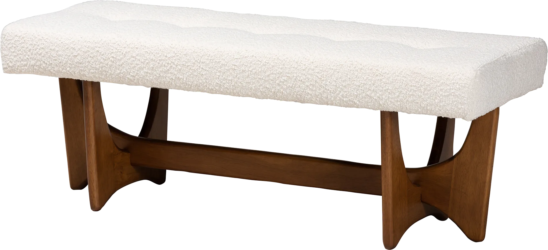 Maule Walnut Bench - Thumbnail - Image 1