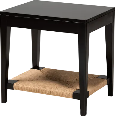 Sagghill Black End Table