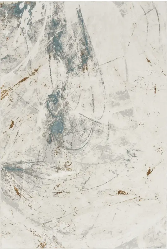 Burvern Cream/Blue 7'10 x 9'10 Rug