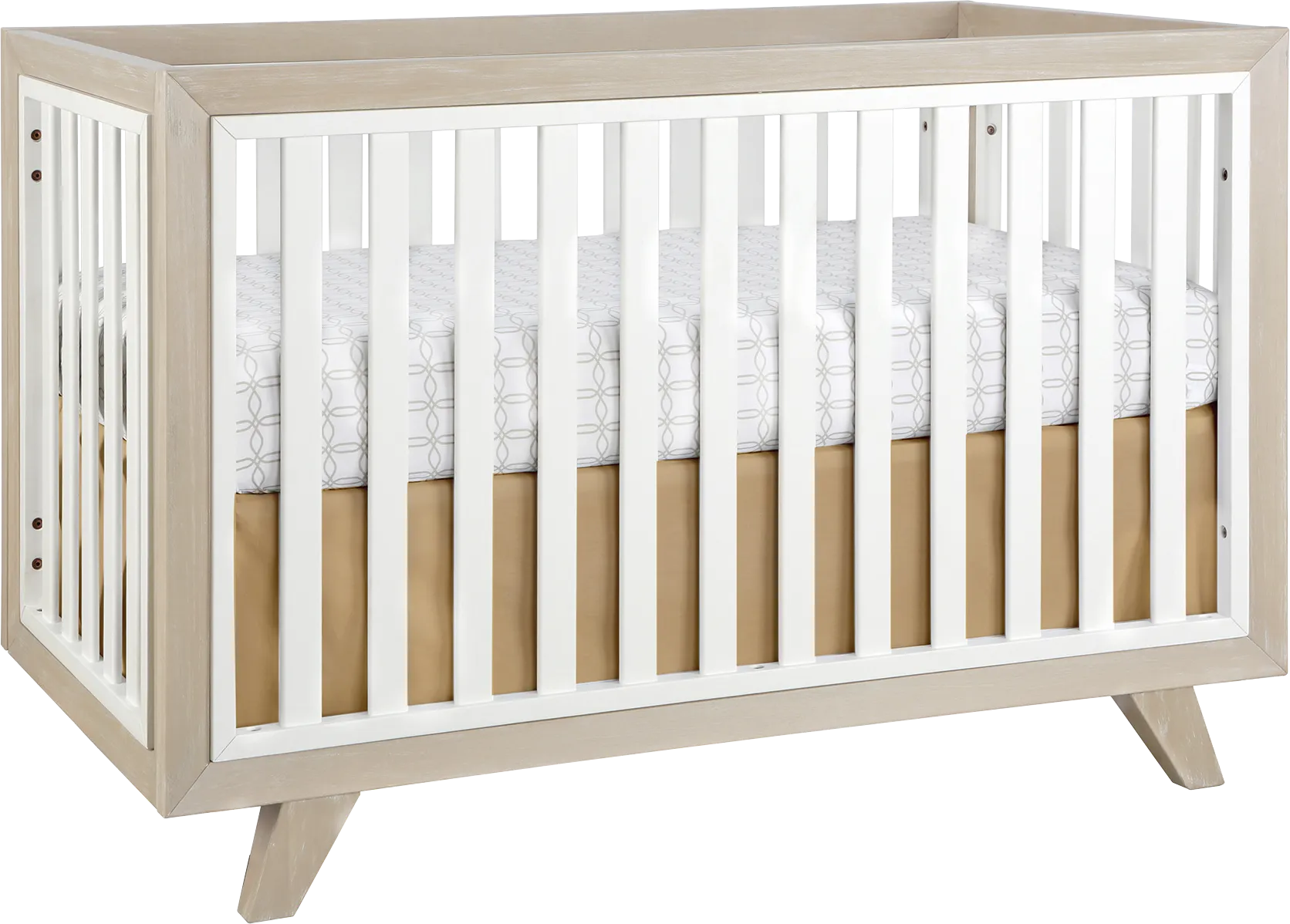 Kloe Tan Convertible Crib - Image 1