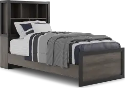 3 pc twin bookcase bed