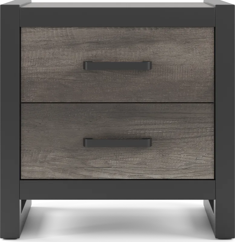 Kids Colefax Avenue Dark Gray Nightstand