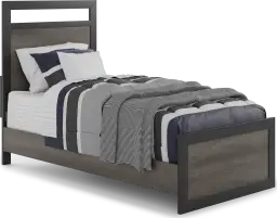 3 pc twin panel bed