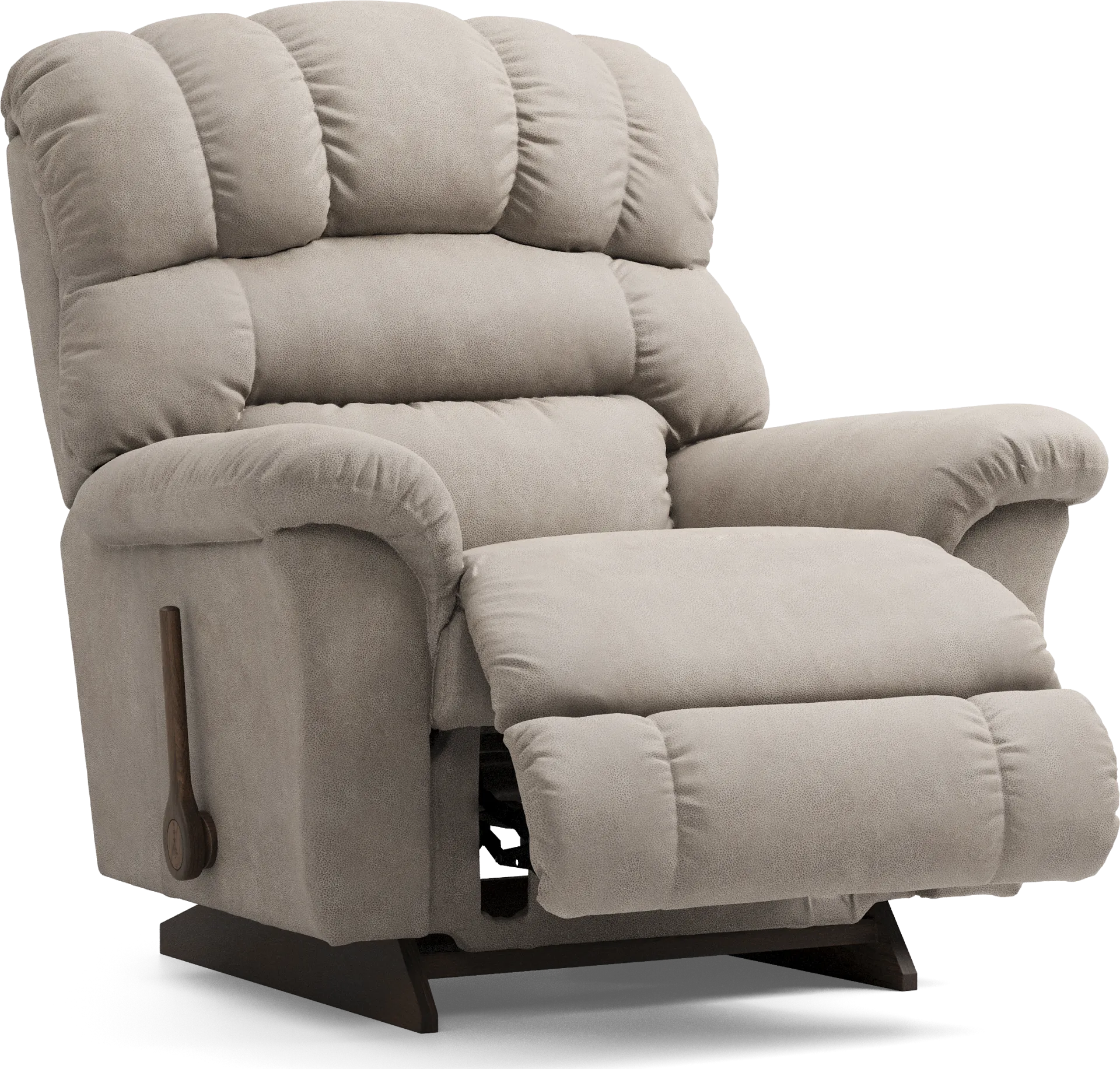 La-Z-Boy Randell Taupe Rocker Recliner - Image 1