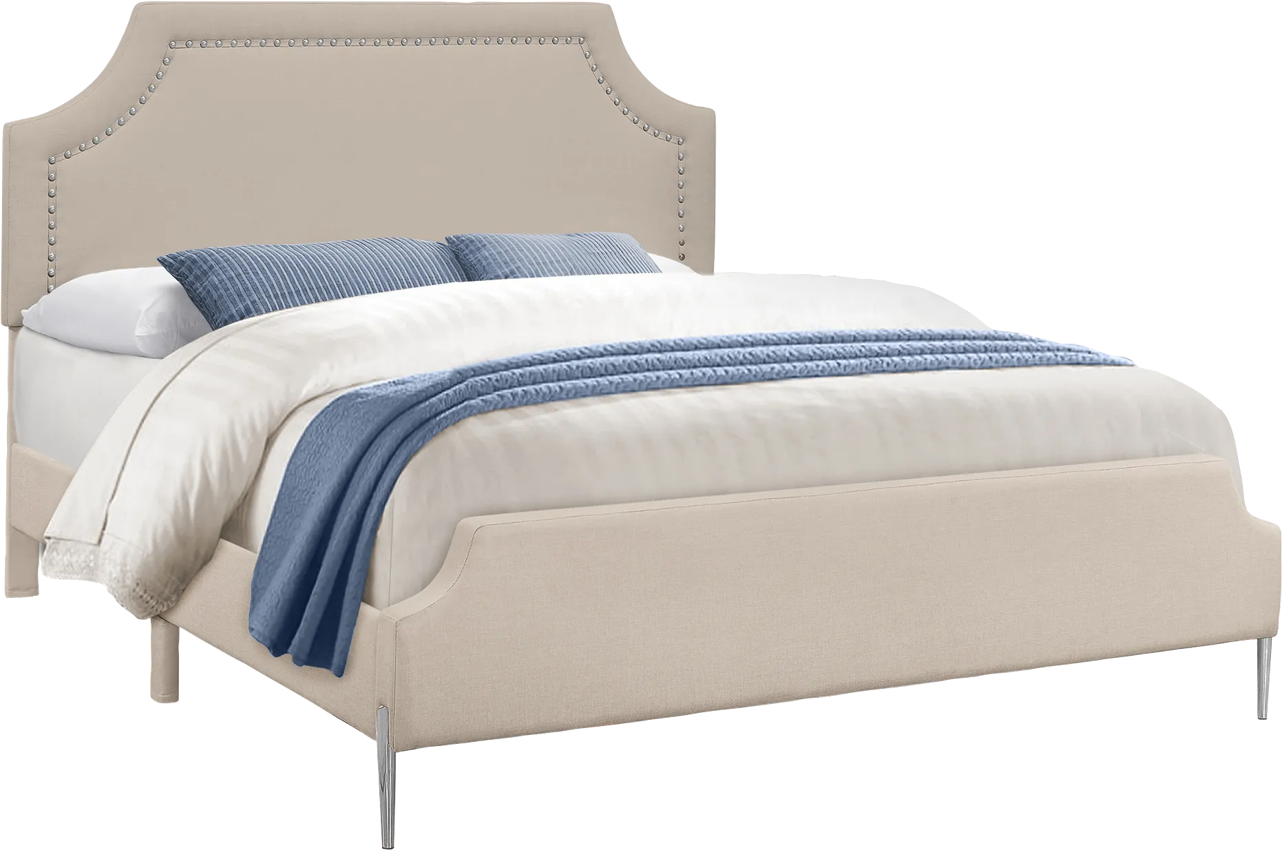 Rierdon Beige Queen Bed - Image 1
