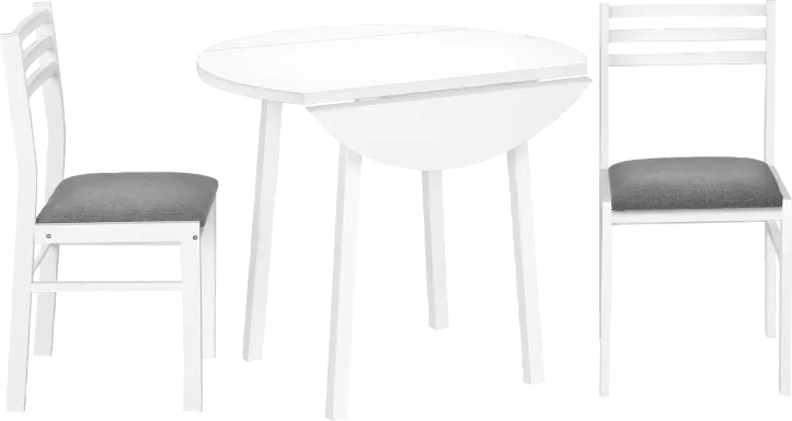 Vernonburg White Dining Set