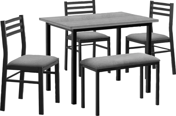 Belladona Gray Dining Table Set