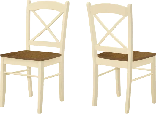 Oemlar Cream Side Chair, Set of 2