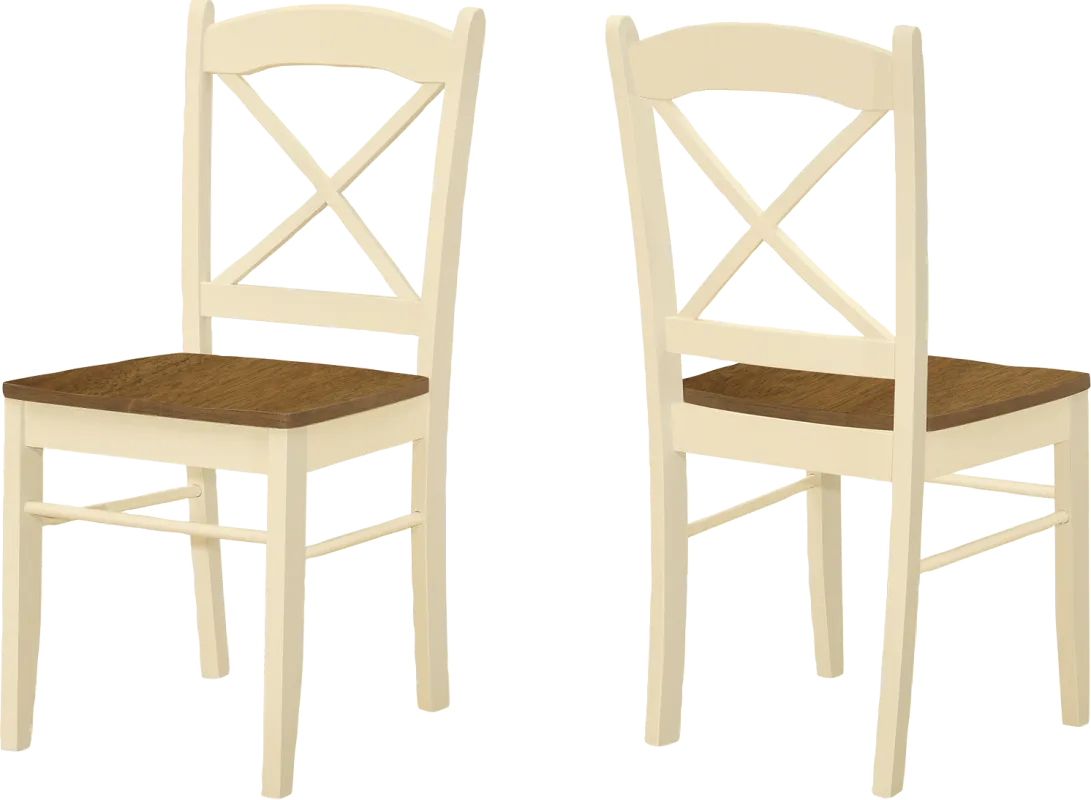 Oemlar Cream Side Chair, Set of 2