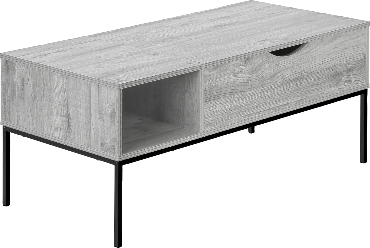 Woodglynn Gray Lift Top Cocktail Table