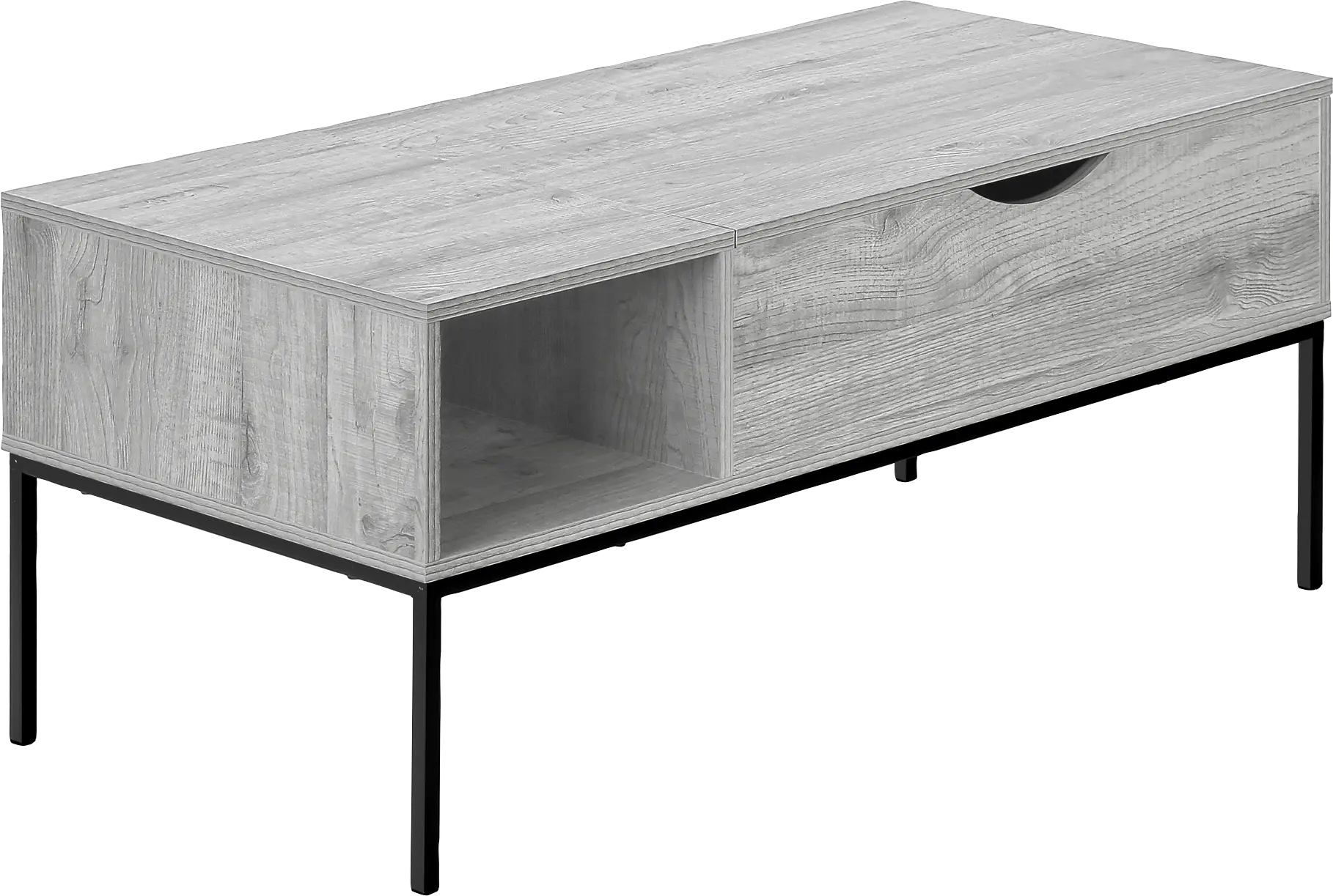 Woodglynn Gray Lift Top Cocktail Table